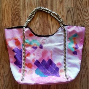 Colorful Canvas Summer Tote/bag. Never used.